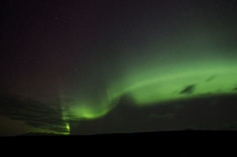 Northern lights from Walls - Photo: Frances Taylor