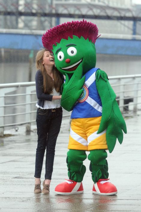 Clyde - the Glasgow 2014 Commonwealth Games mascot.