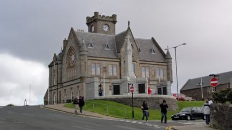 Lerwick town hall.