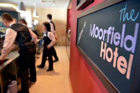The £6.5 million Moorfield Hotel was opened on Tuesday.