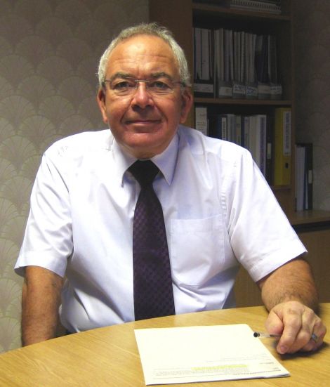 NHS Shetland chairman Ian Kinniburgh.
