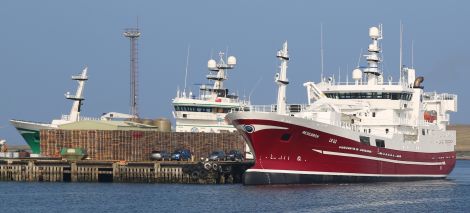 The Research, one of Shetland's pelagic fleet.