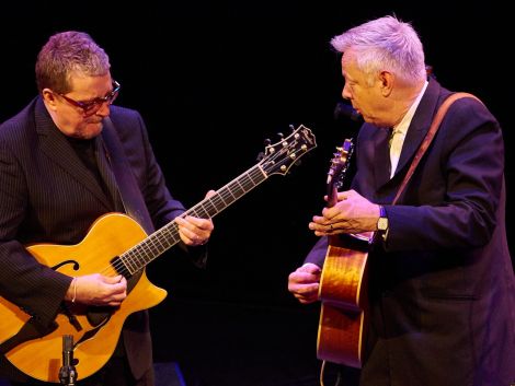 Martin Taylor and Tommy Emmanuel: grooving and moving with serious panache - Photos: Chris Brown