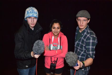 Presenting The Youth of Today are (from left) Tom Jamieson, Mona Zuberi and Luke Aquilina - Photo: BBC