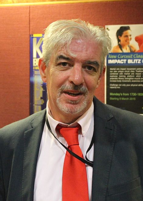 Gerry McGarvey believes his mission to spread the Labour message has gone 'splendidly'. Photo: Shetnews