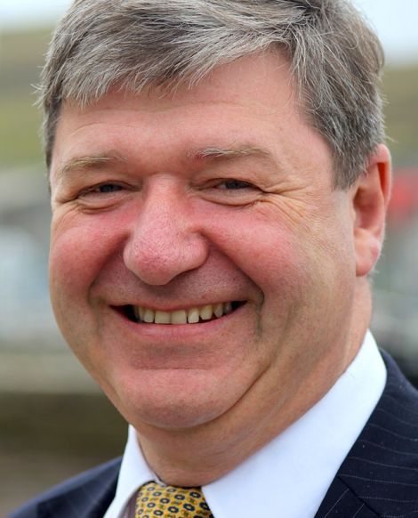 Embattled MP Alistair Carmichael while he was still a member of the UK government.