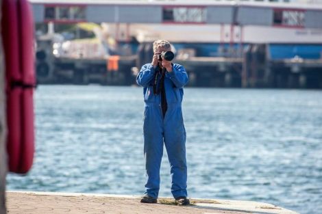 Photographer and lifeboat volunteer Ian Leask who has died at the weekend - Photo: Scott Goudie
