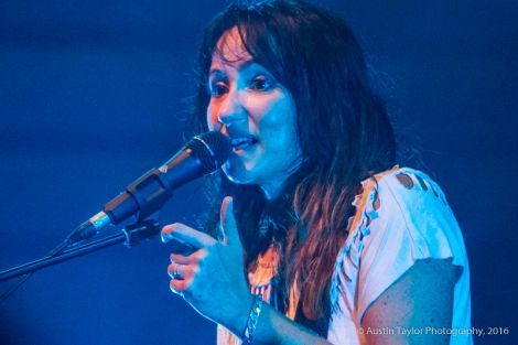 Tunstall's set included a snippet about how her tambourine was stolen, then returned, following a gig in Wick. Photo: Austin Taylor