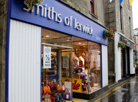 Smiths of Lerwick has been put on the market after trading for nearly 30 years. Photo: Chris Cope/Shetnews