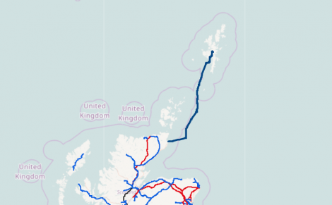 The route for the proposed interconnected.