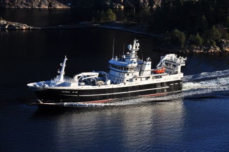 The new vessel was built in Norway - Photo: Simek shipyard, Flekkefjord.