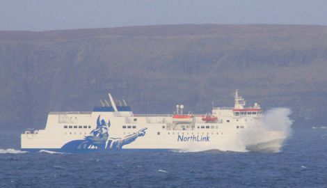 NHS Shetland voted in favour of sending the majority of its patients for treatment in Aberdeen via the ferry.