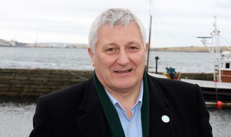 Highlands and Islands MSP John Finnie, of the Scottish Greens. Photo: Shetland News/Chris Cope.