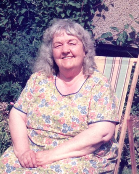 The late Rhoda Bulter, one of Shetland's most influential dialect writers.