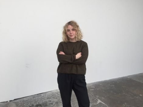 Helen at the artist-owned Cubitt gallery in Islington, where she is currently curator.