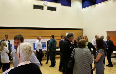 The first in a series of public consultations was held in Lerwick on Wednesday afternoon. Photo: Shetland News/Chris Cope.