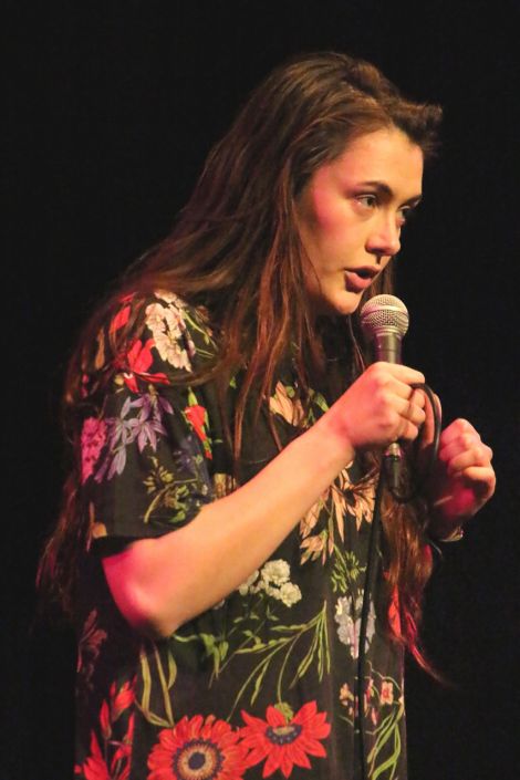 Comedian Marjolein Robertson was also among the launch concert performers.