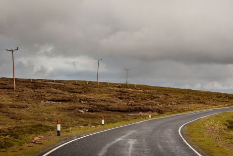 The clean-up would seek to include as many Shetland roads as possible in addition to the main road running through the isles. Photo: Martin Bay