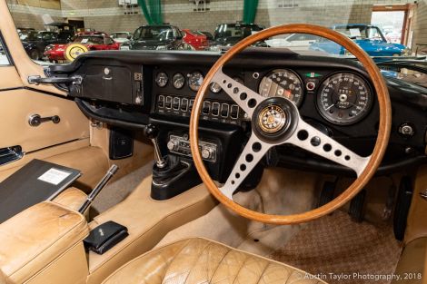 The inside of a 1969 Jaguar E presented by David Hitchin from Northumberland. All photos: Austin Taylor