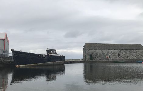 The Nil Desperandum at Hay's Dock on Friday. Photos: Hans J Marter/Shetland News
