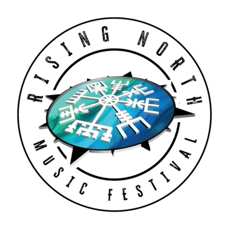 Rising north music festival logo.